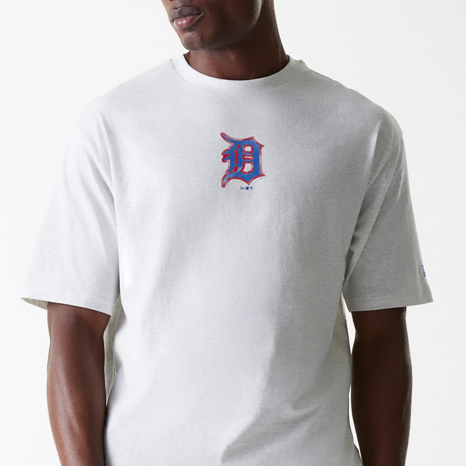 Detroit Tigers MLB World Series Pastel Grey Oversized T-Shirt-kentox
