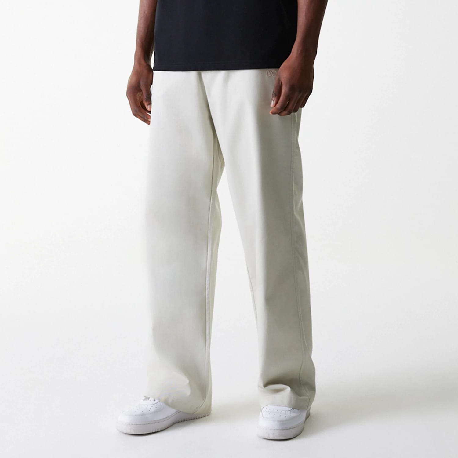 New York Yankees MLB Light Beige Chino Trousers-kentox