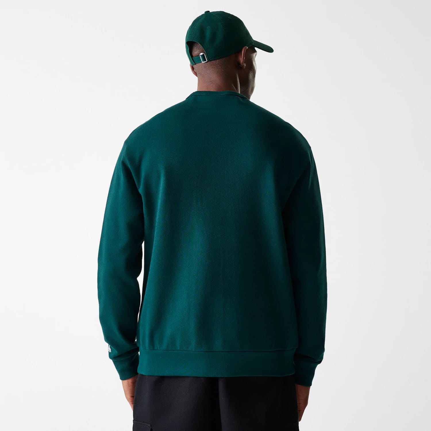 Detroit Tigers MLB Heritage Dark Green Oversized Crew Neck Sweater-kentox