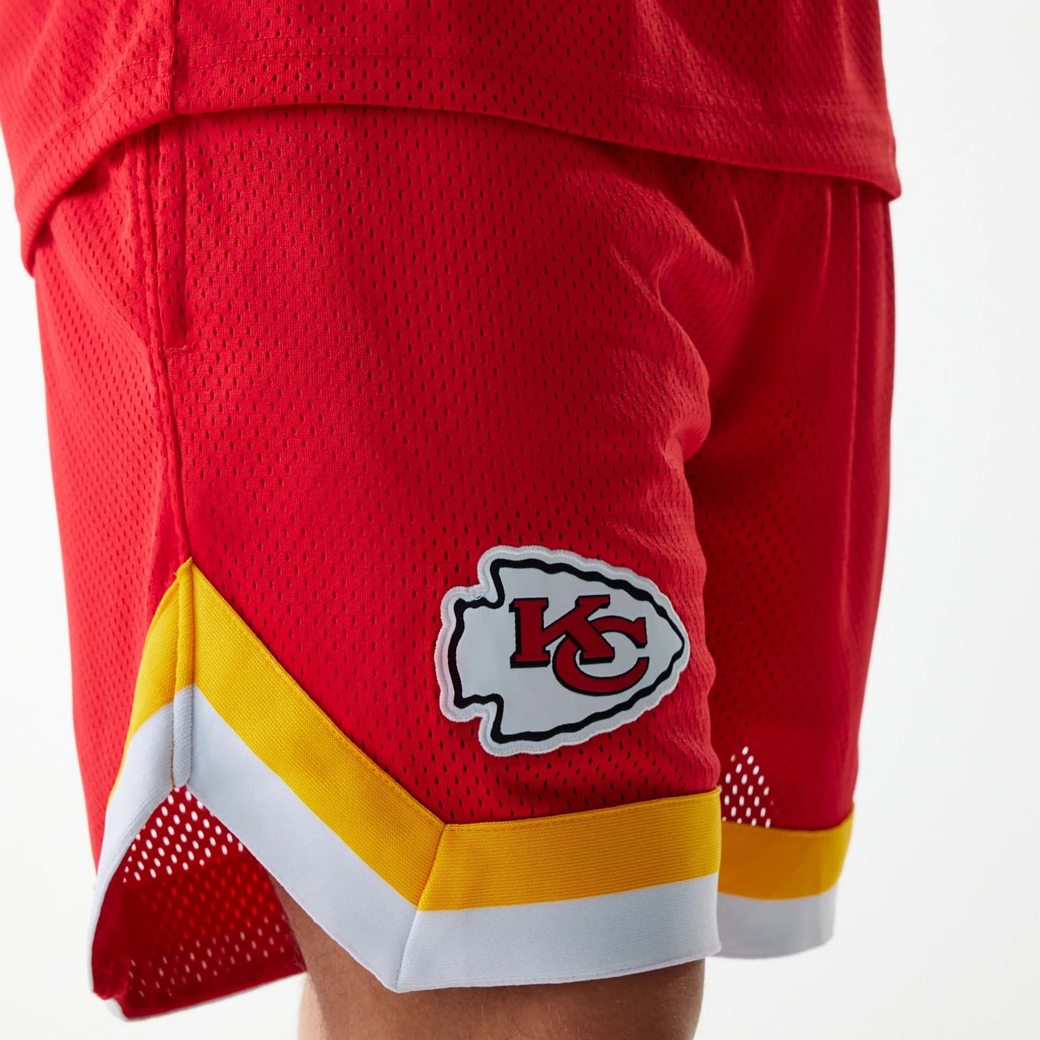 Kansas City Chiefs NFL Mesh Red Shorts-kentox