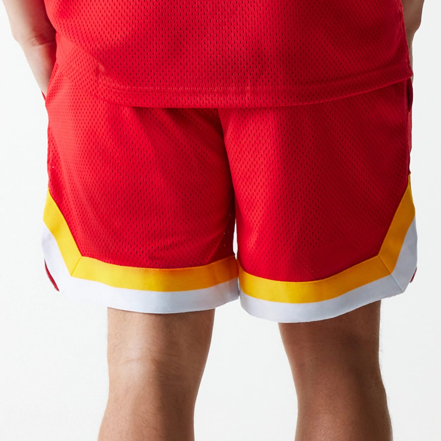 Kansas City Chiefs NFL Mesh Red Shorts-kentox