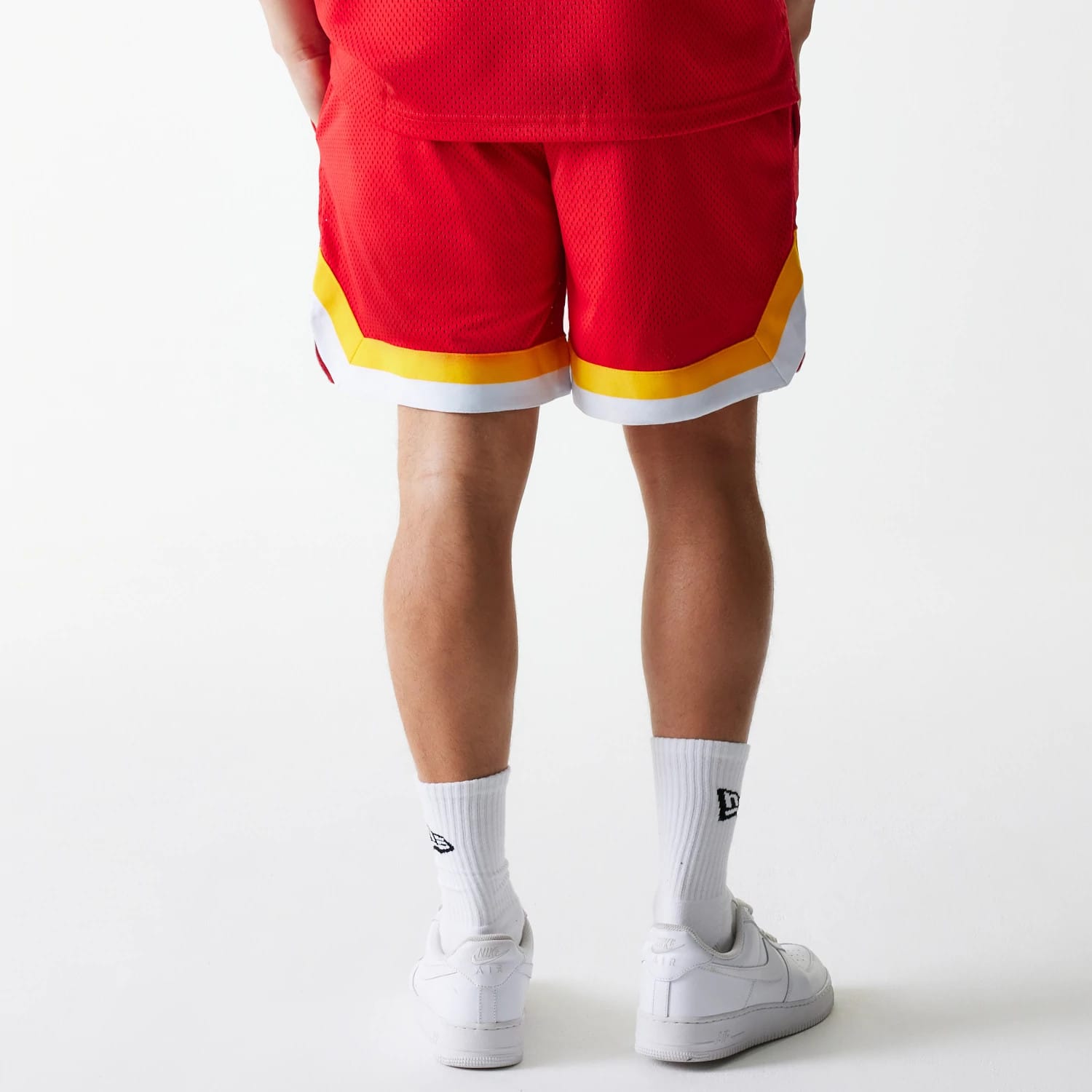 Kansas City Chiefs NFL Mesh Red Shorts-kentox