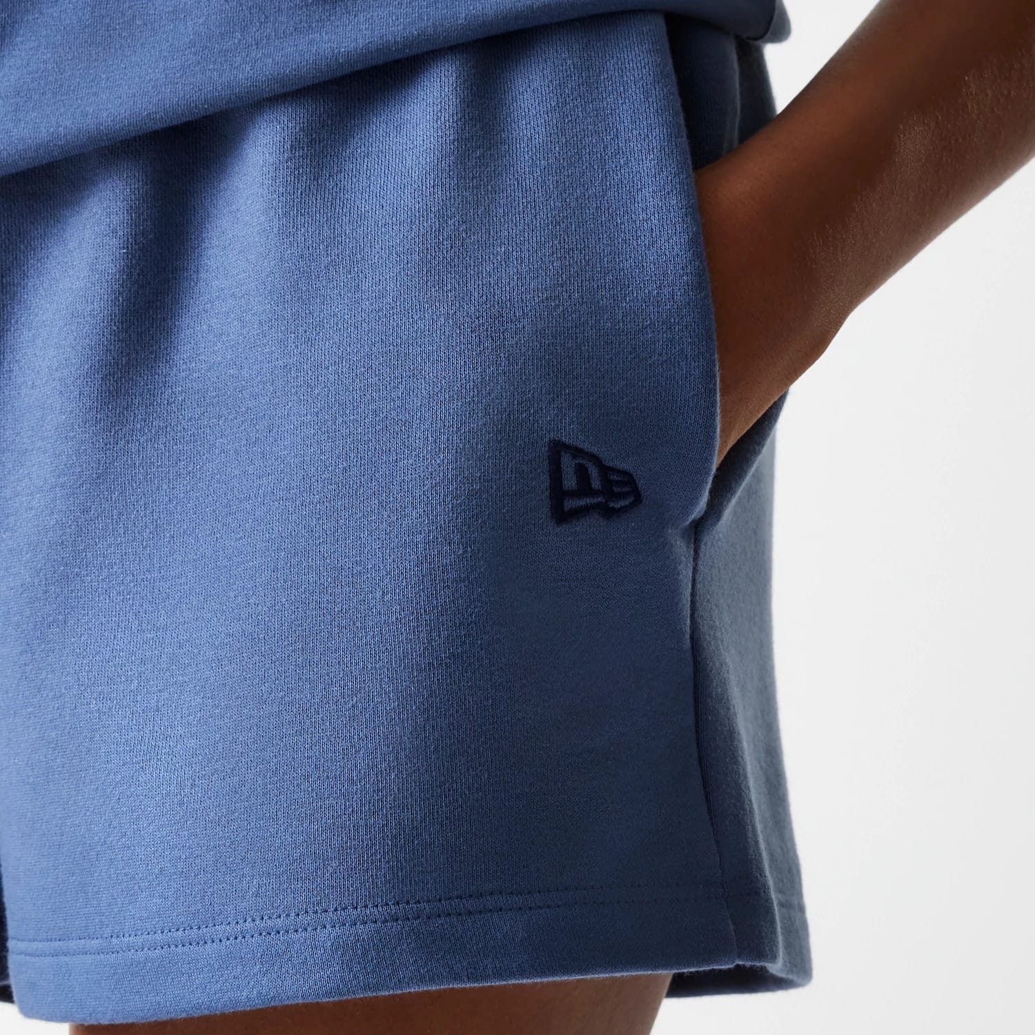 LA Dodgers Womens MLB Midi League Essential Dark Blue Shorts-kentox