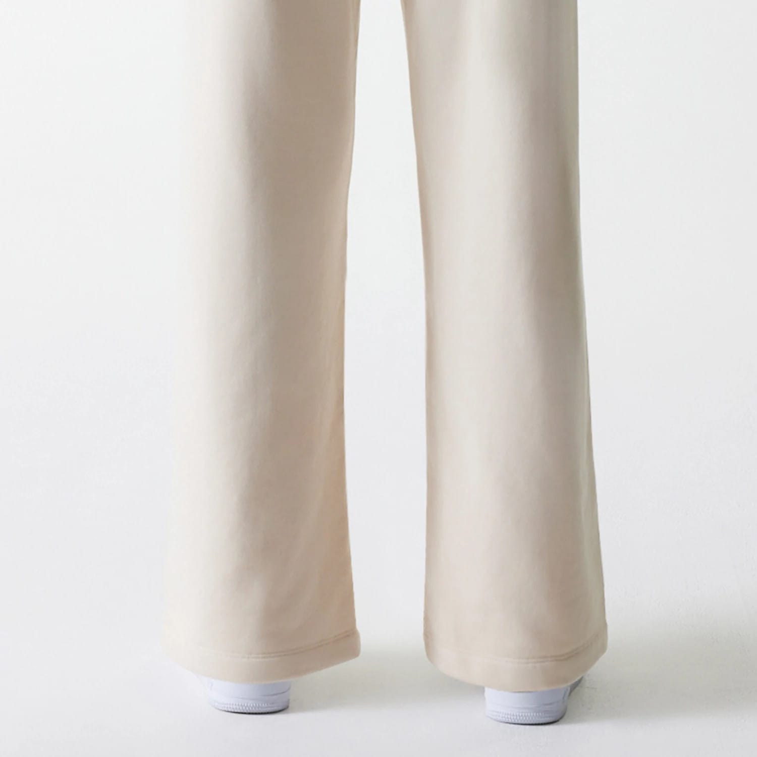LA Dodgers Womens MLB Tonal Light Beige Straight Leg Joggers-kentox