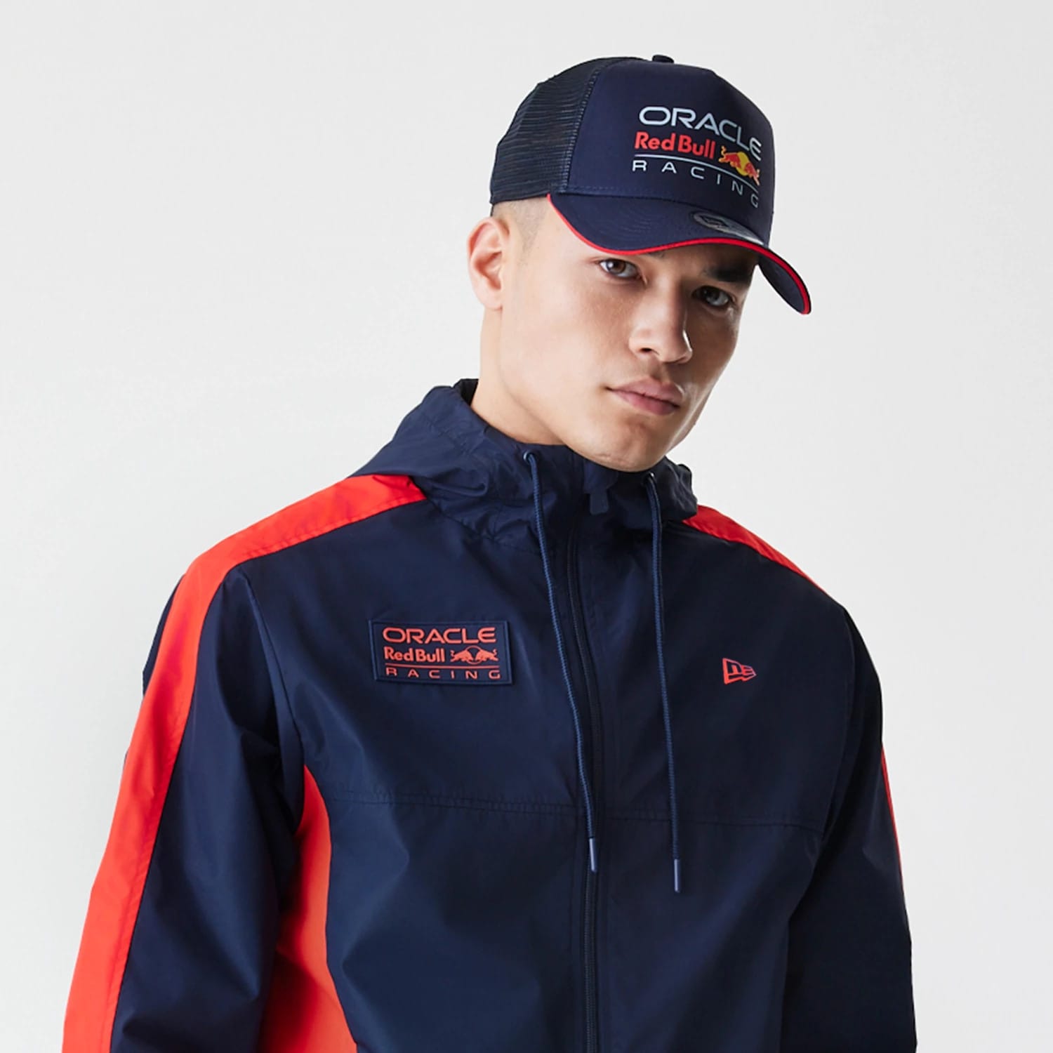 Red Bull Racing Dark Blue Windrunner Jacket-kentox