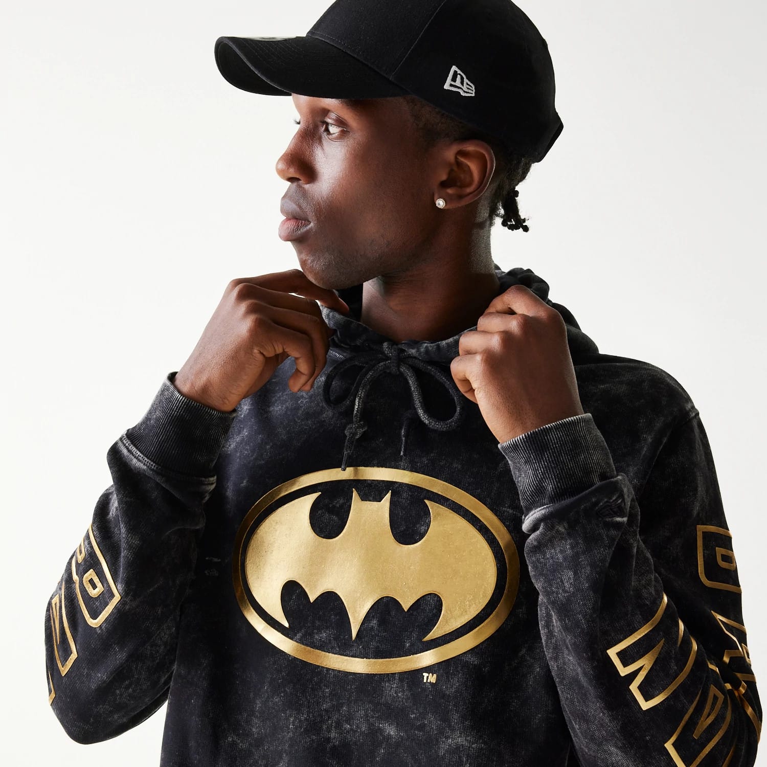 New Era Batman 1989 Black Pullover Hoodie-kentox