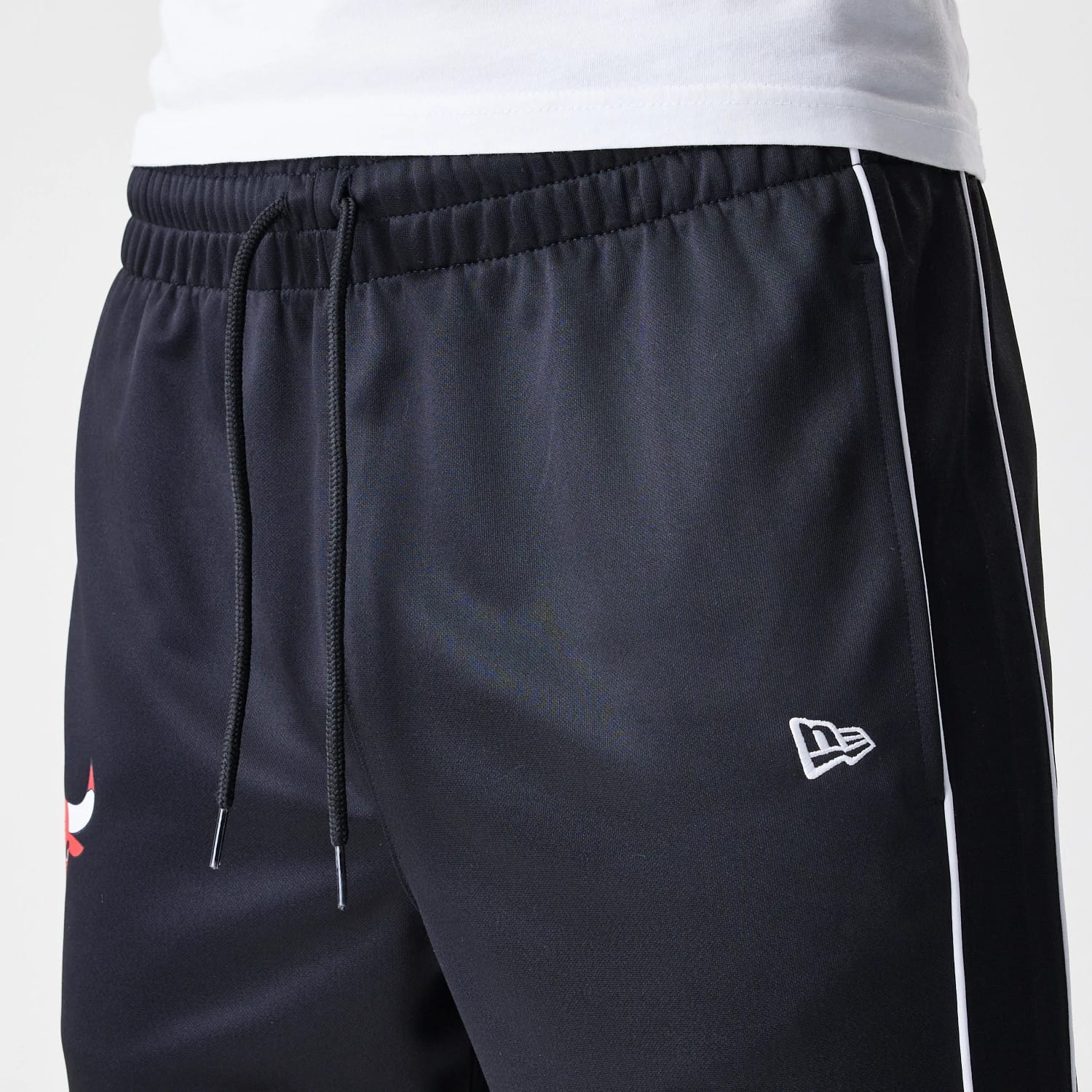 Chicago Bulls NBA Slim Black Track Pants-kentox
