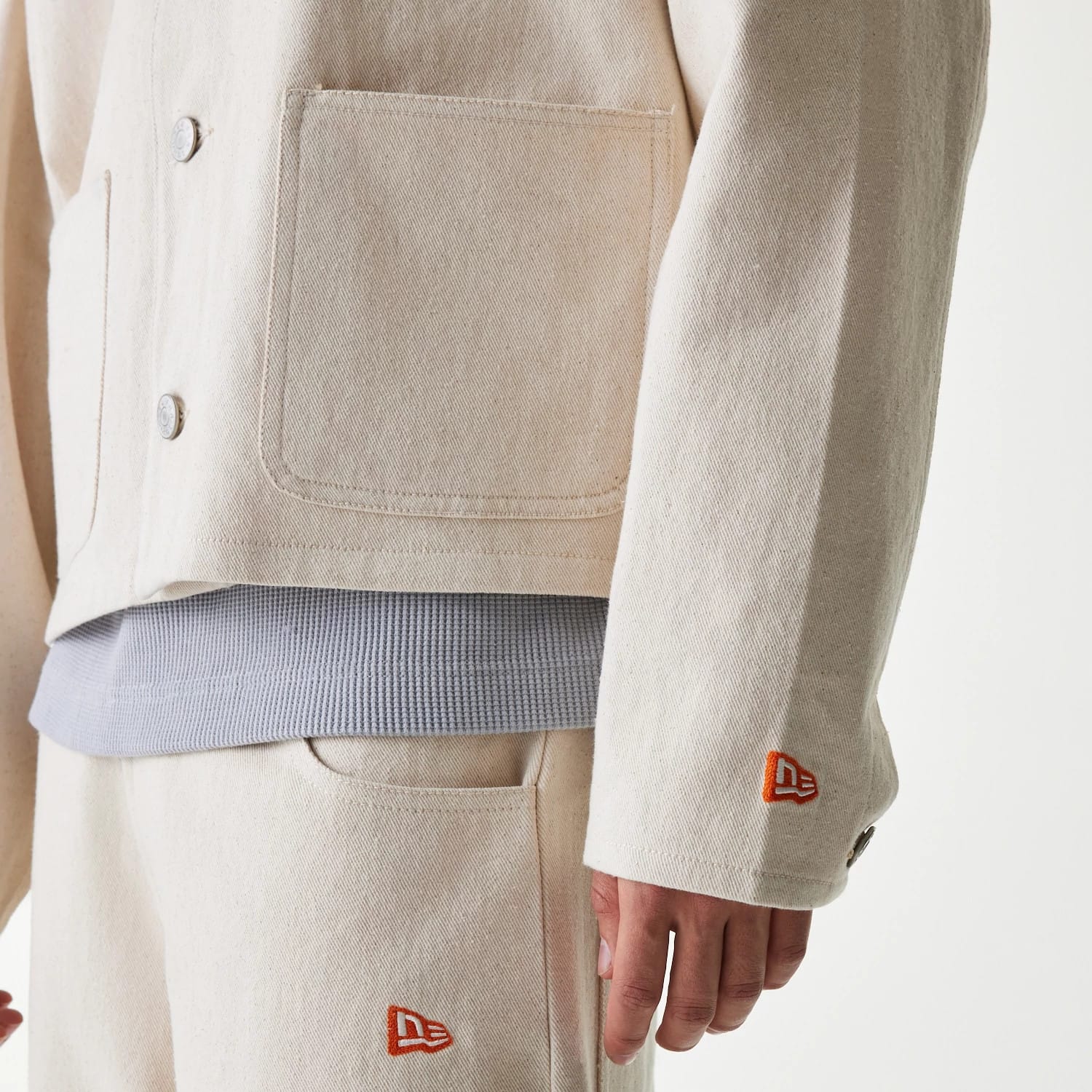New York Mets MLB Cotton Open Cream Jacket-kentox