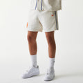 New York Mets MLB Piping Open Cream Shorts-kentox