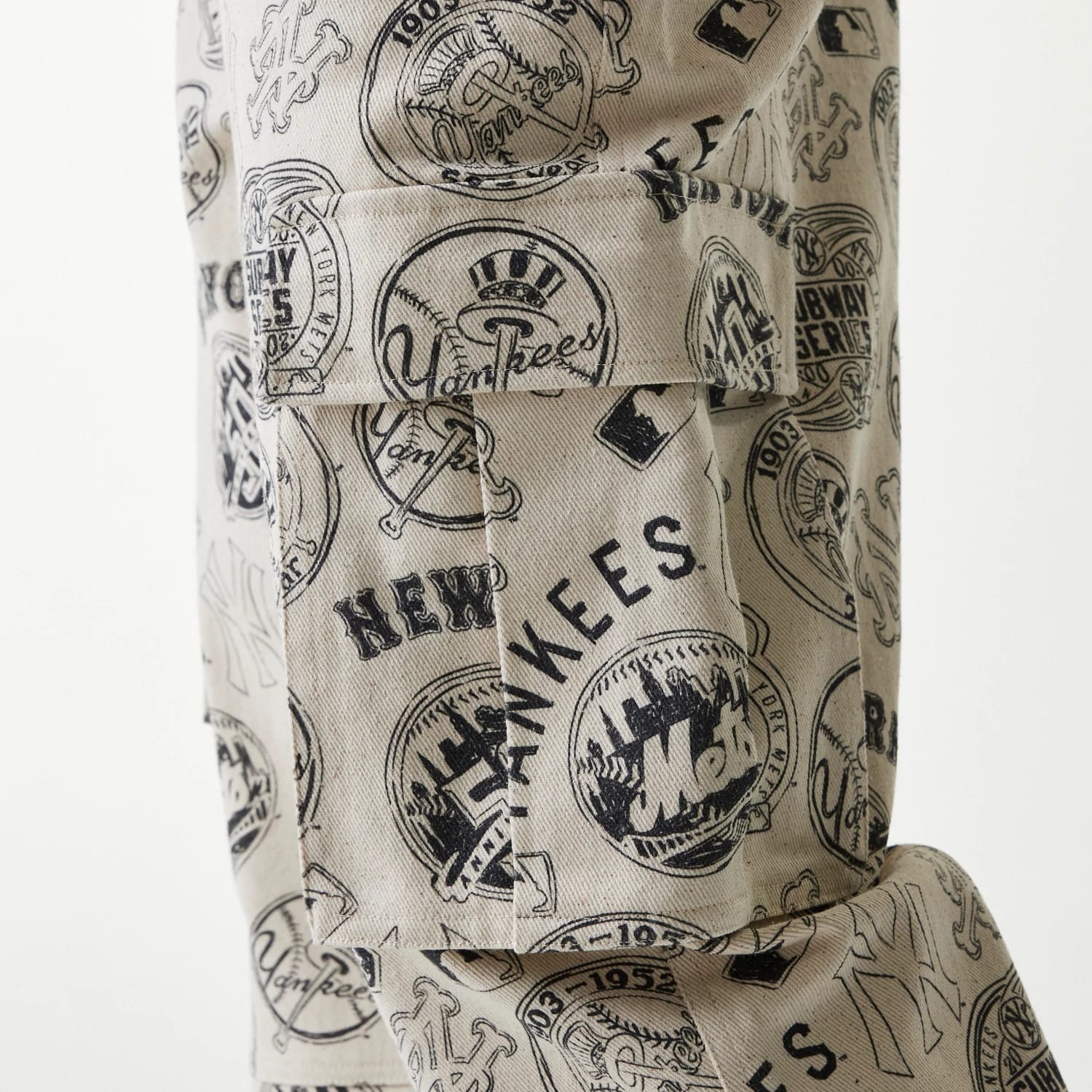 MLB Subway Series All Over Print Cargo Trousers-kentox