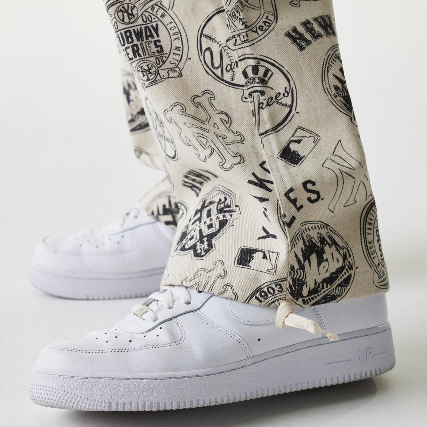 MLB Subway Series All Over Print Cargo Trousers-kentox