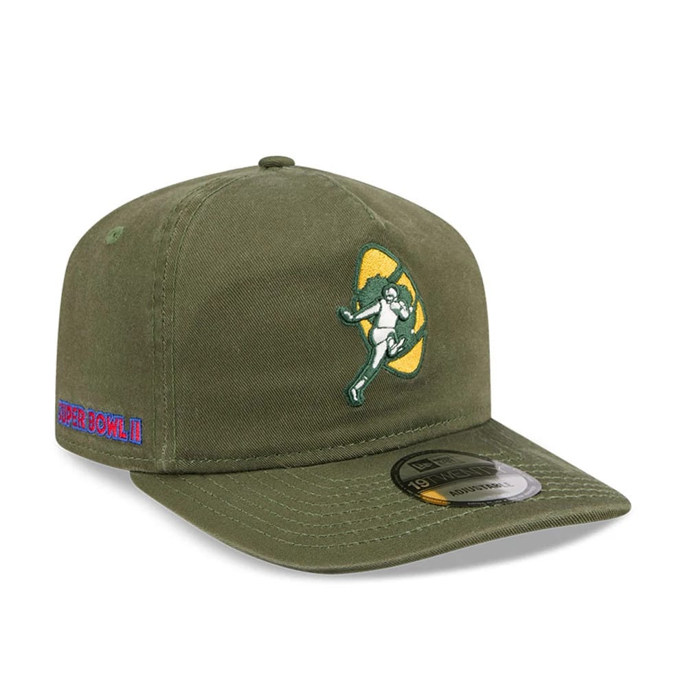 Green Bay Packers NFL Championship Dark Green 19TWENTY Adjustable Cap-kentox
