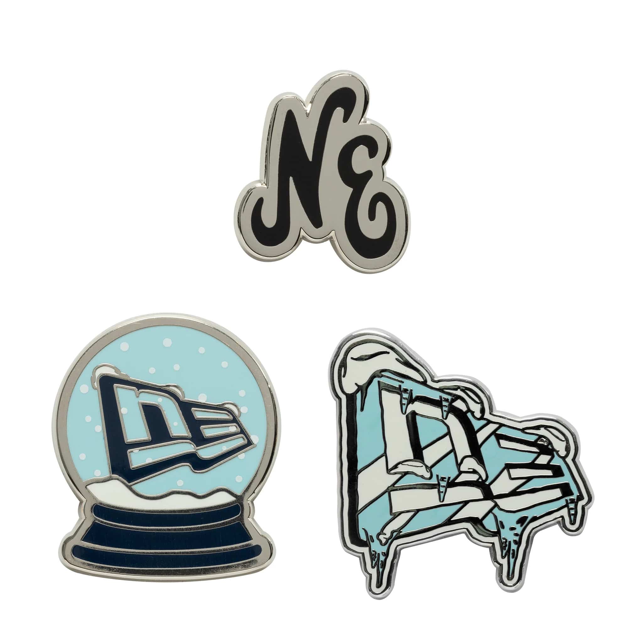 New Era 3 Pin Gift Set Multi Pin Badge-kentox