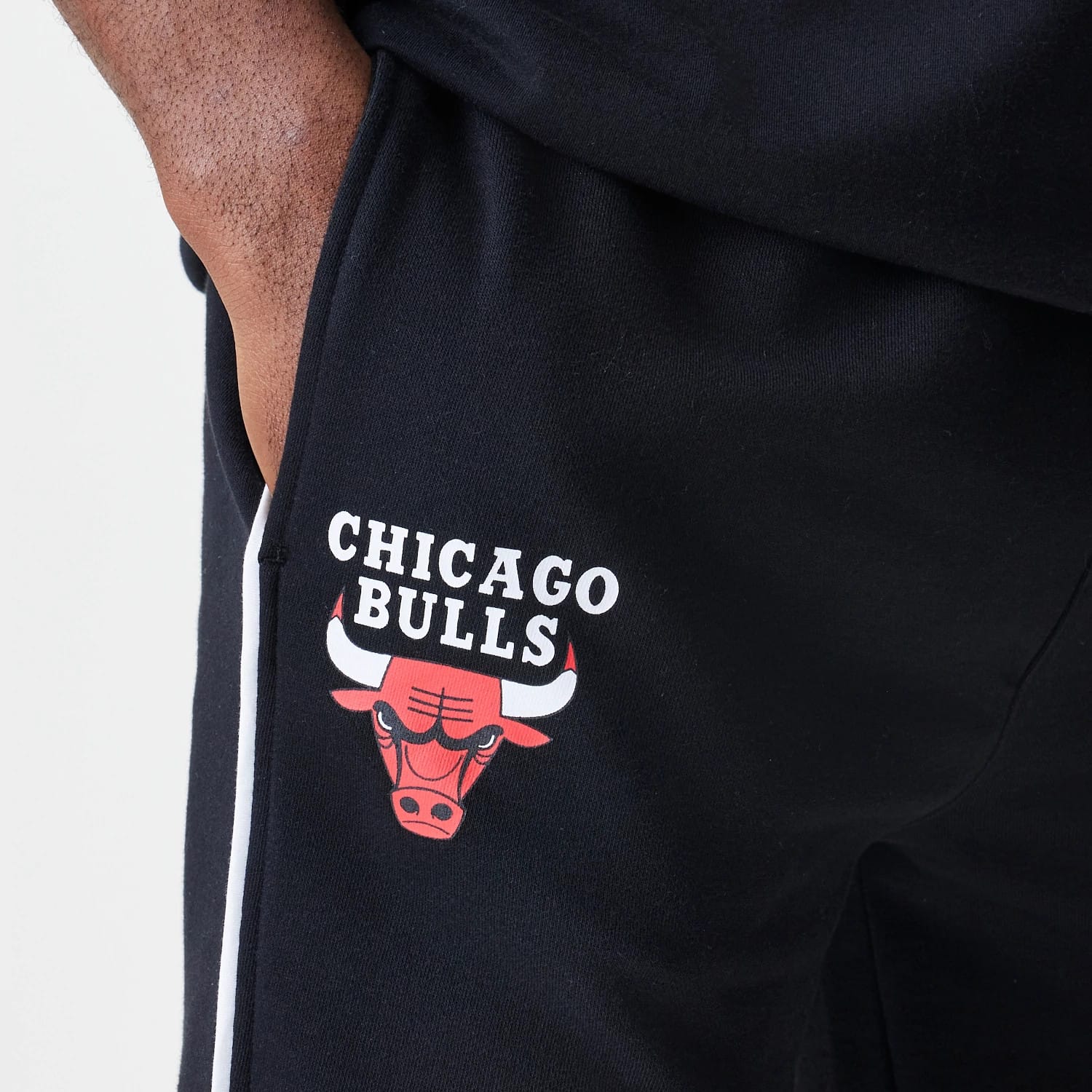 Chicago Bulls NBA Piping Navy Joggers-kentox