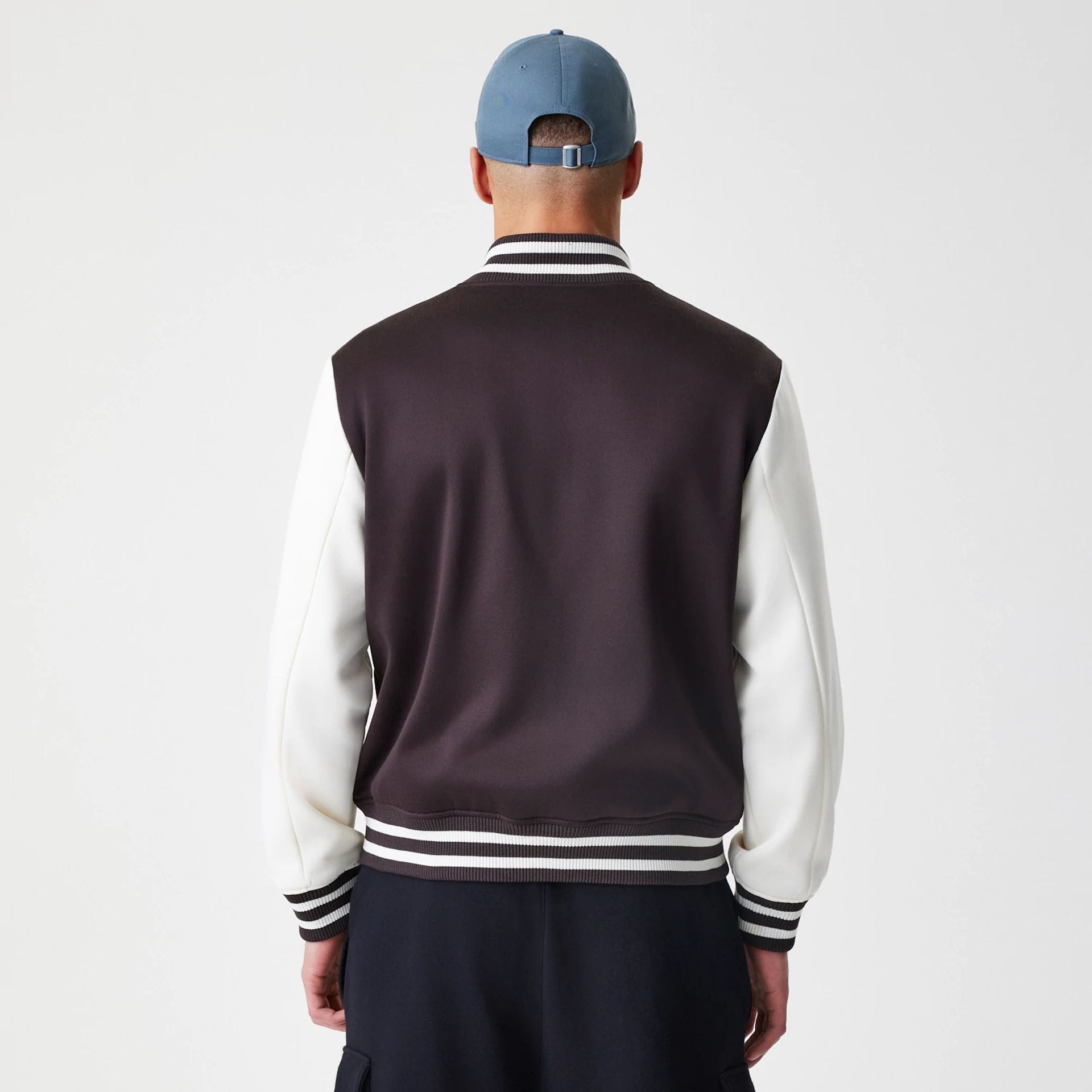 New York Yankees MLB Dark Brown Varsity Jacket-kentox