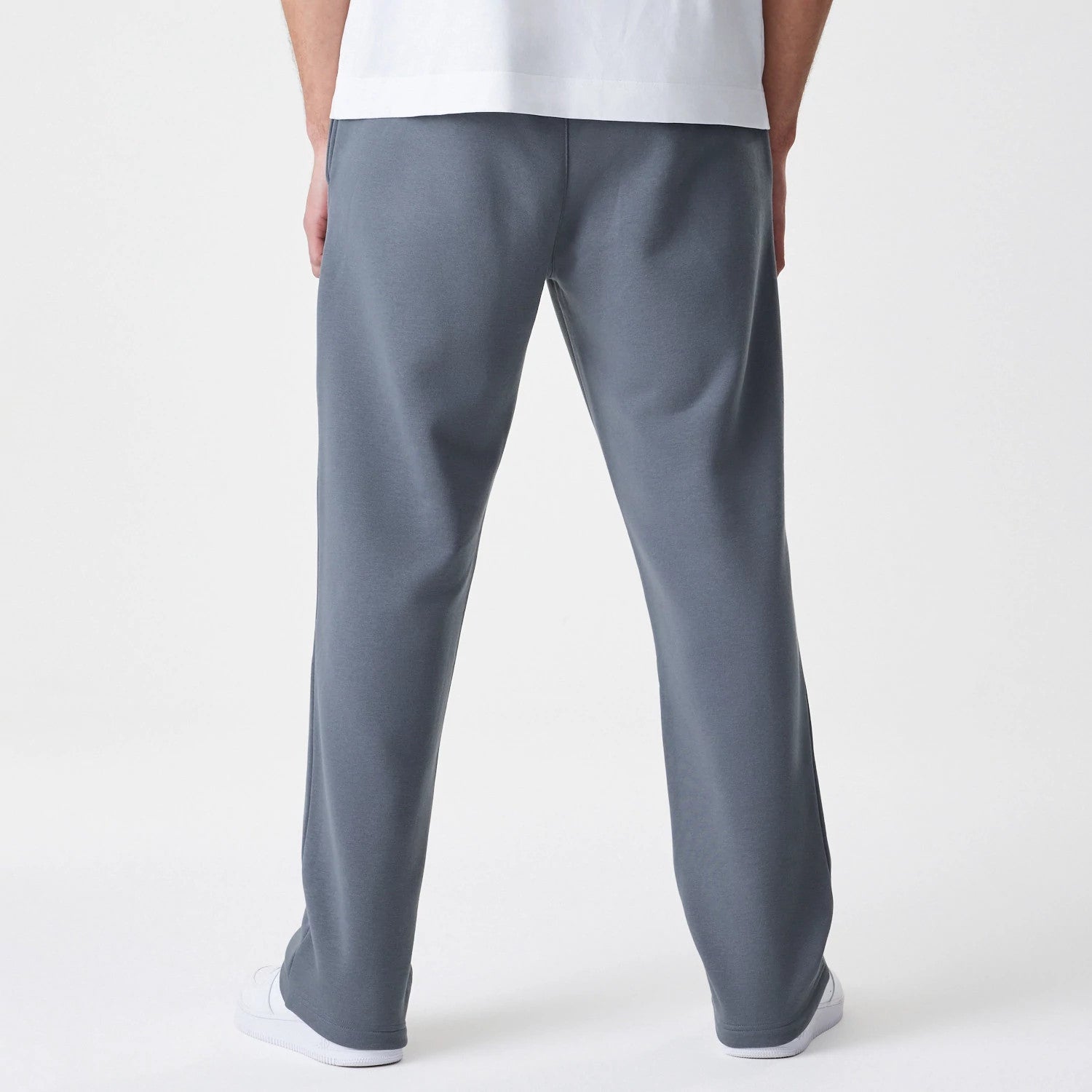 LA Lakers NBA Linear Dark Grey Straight Leg Joggers-kentox