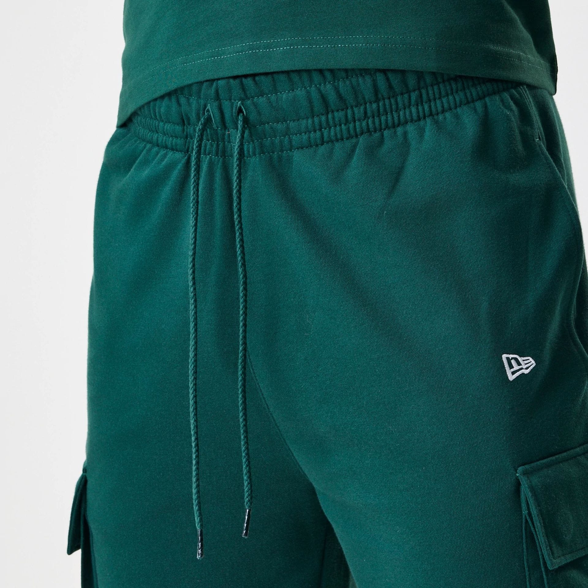New Era Core Cargo Dark Green Joggers-kentox