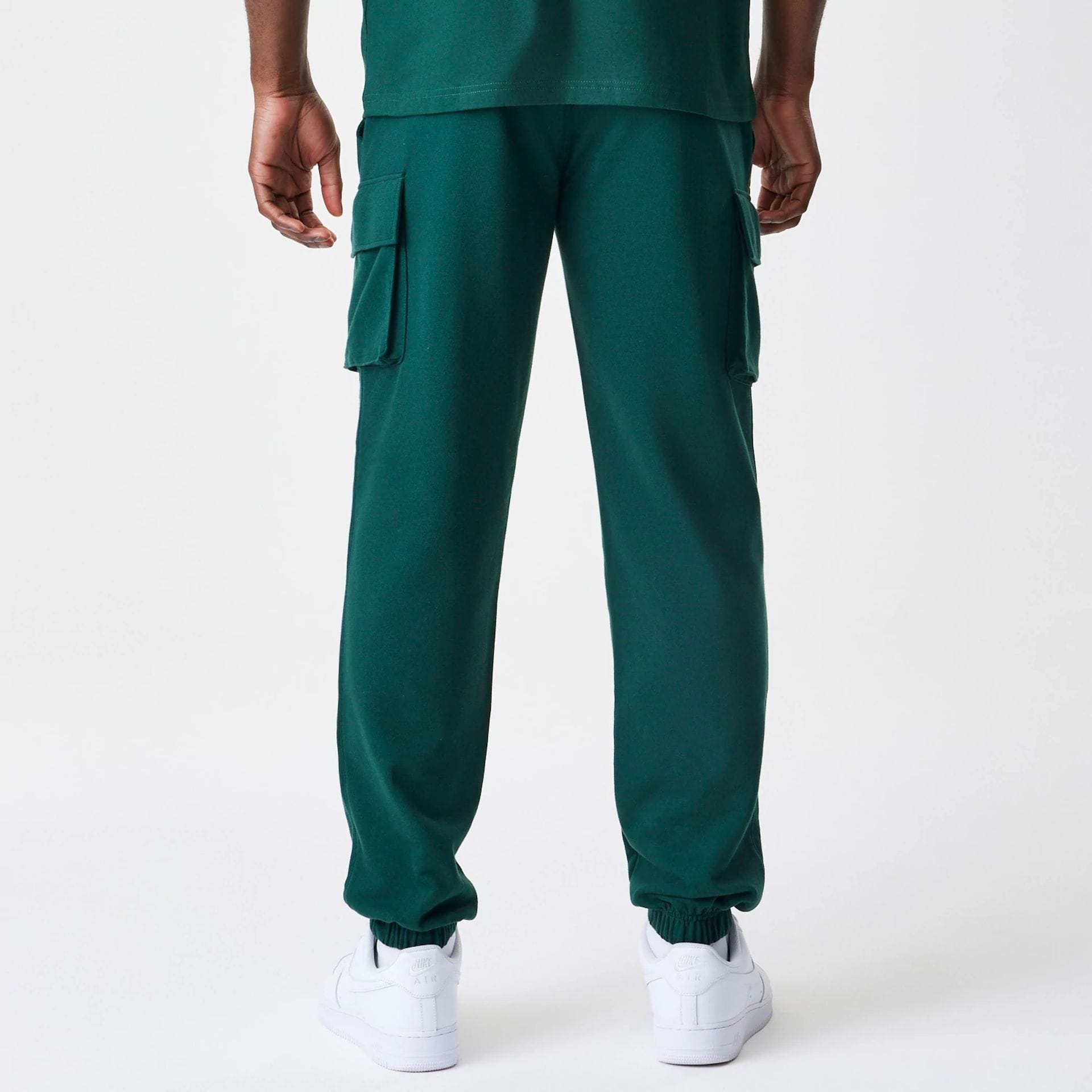 New Era Core Cargo Dark Green Joggers-kentox