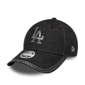 LA Dodgers Womens MLB Sequin Black 9FORTY Adjustable Cap-kentox