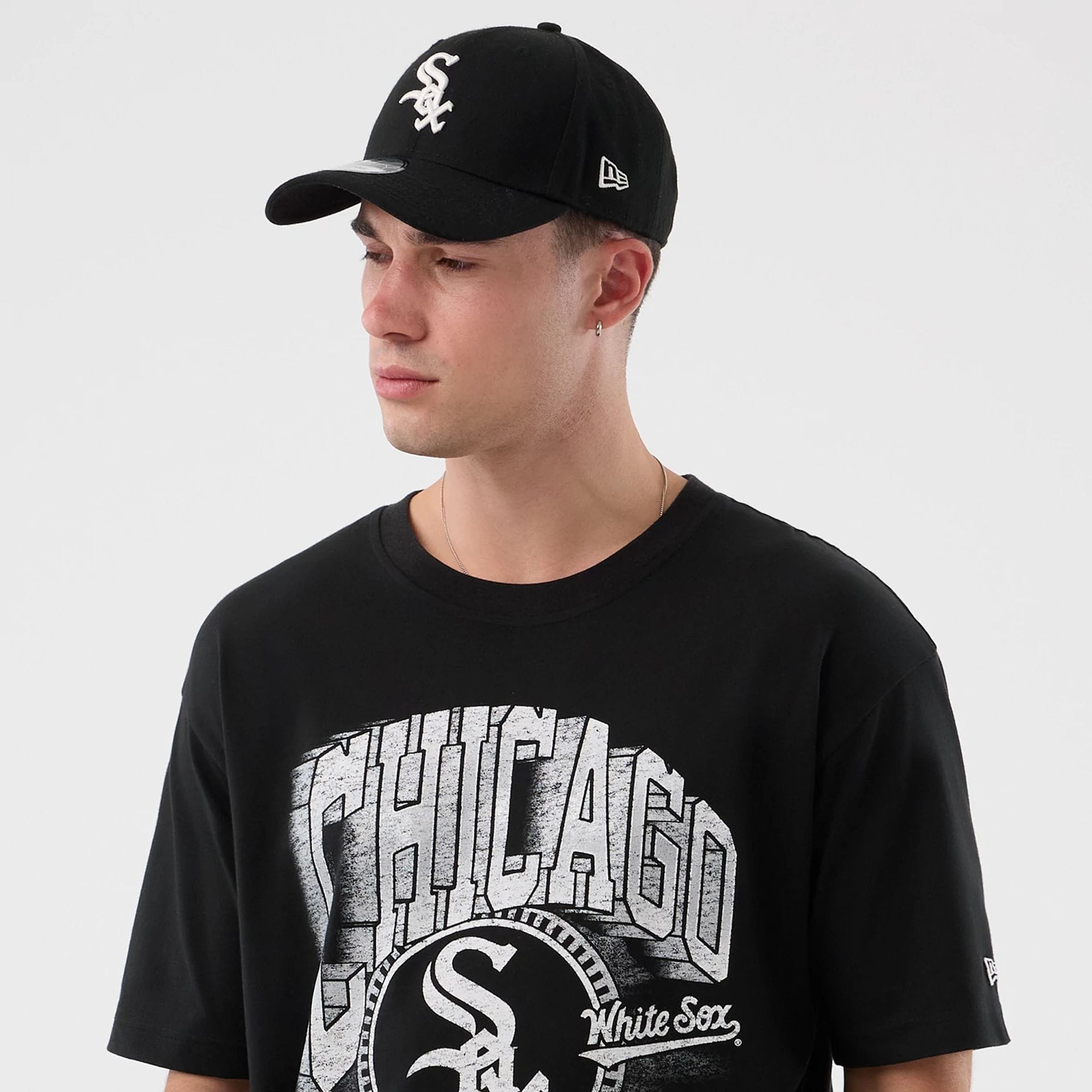 Chicago White Sox MLB Sport Classic Black T-Shirt-kentox