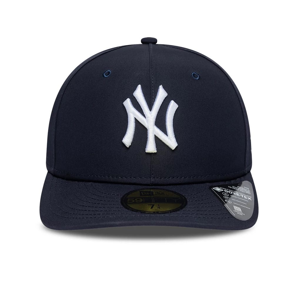 New York Yankees MLB Gore-Tex Navy 59FIFTY Fitted Cap-kentox