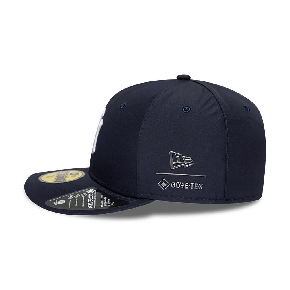 New York Yankees MLB Gore-Tex Navy 59FIFTY Fitted Cap-kentox