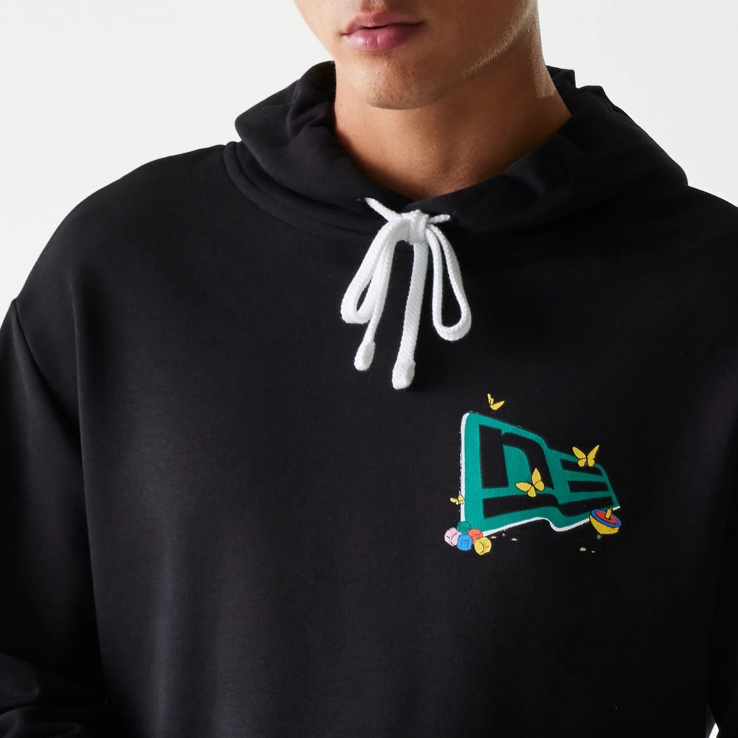 Netflix Squid Game Black Oversized Pullover Hoodie-kentox