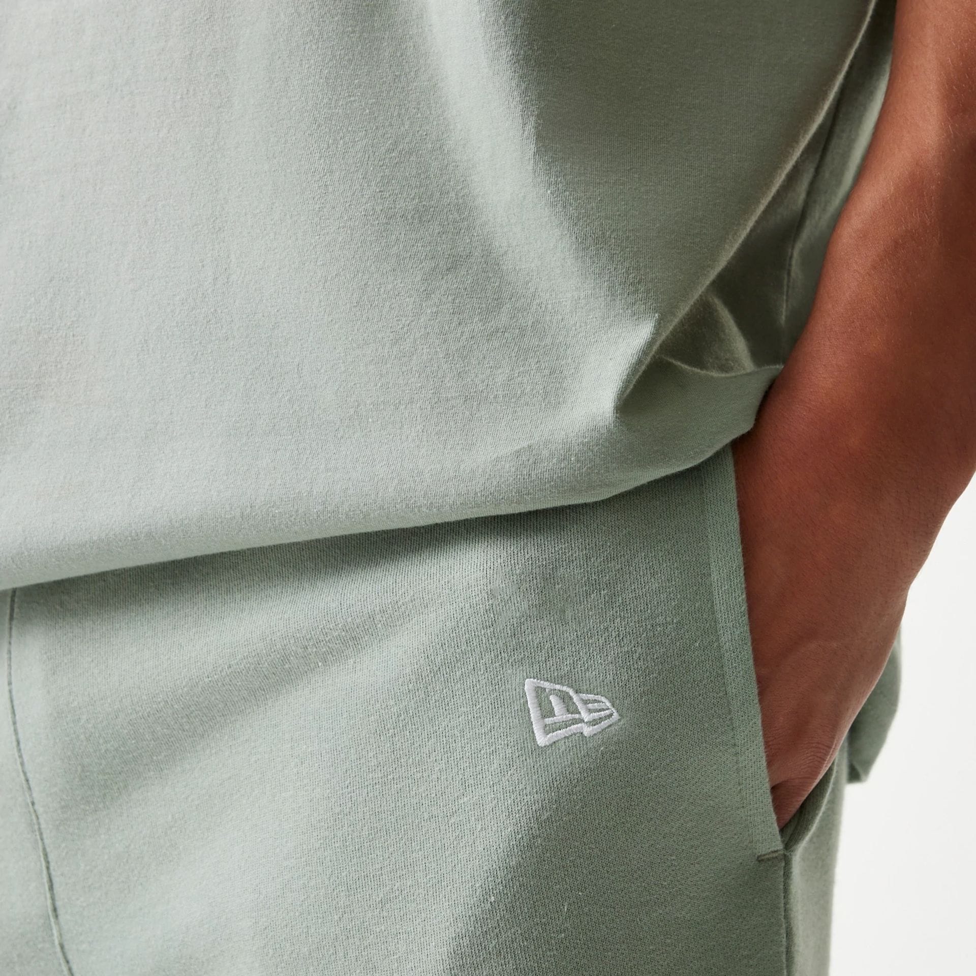 LA Dodgers MLB League Essential Midi Pastel Green Shorts-kentox