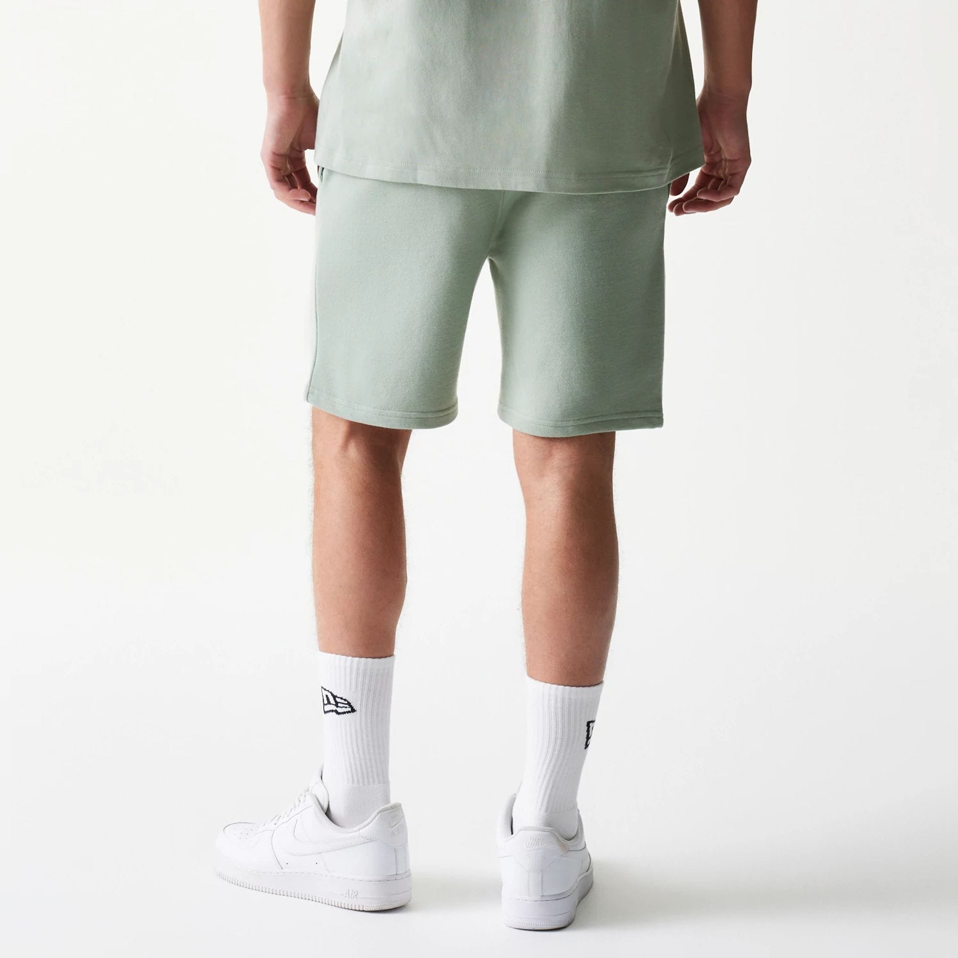 LA Dodgers MLB League Essential Midi Pastel Green Shorts-kentox