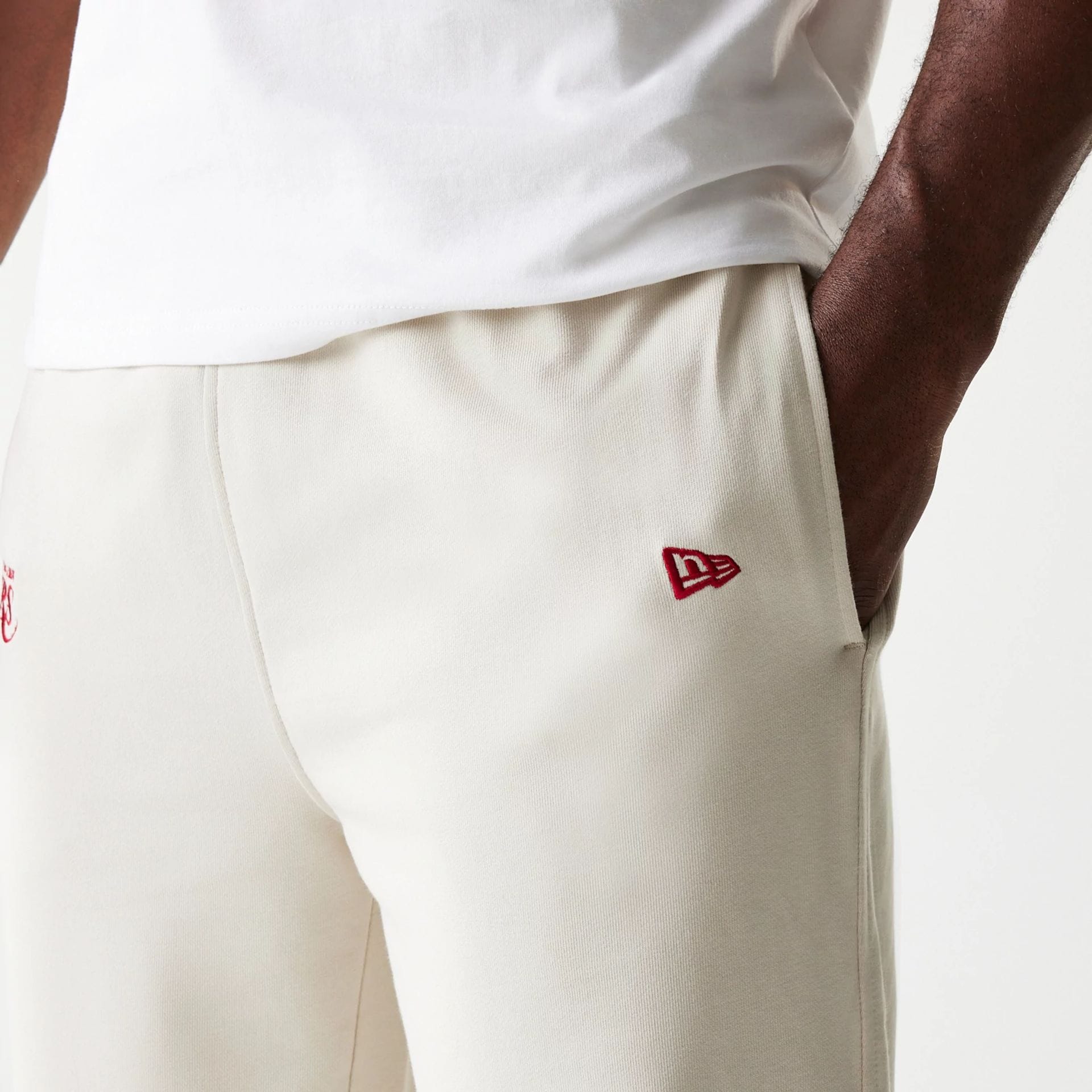 LA Lakers NBA League Essential Cream Joggers-kentox