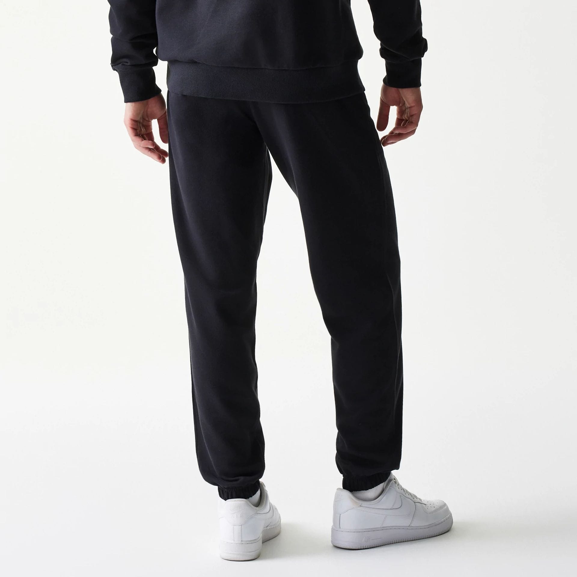 Chicago Bulls NBA League Essential Black Joggers-kentox