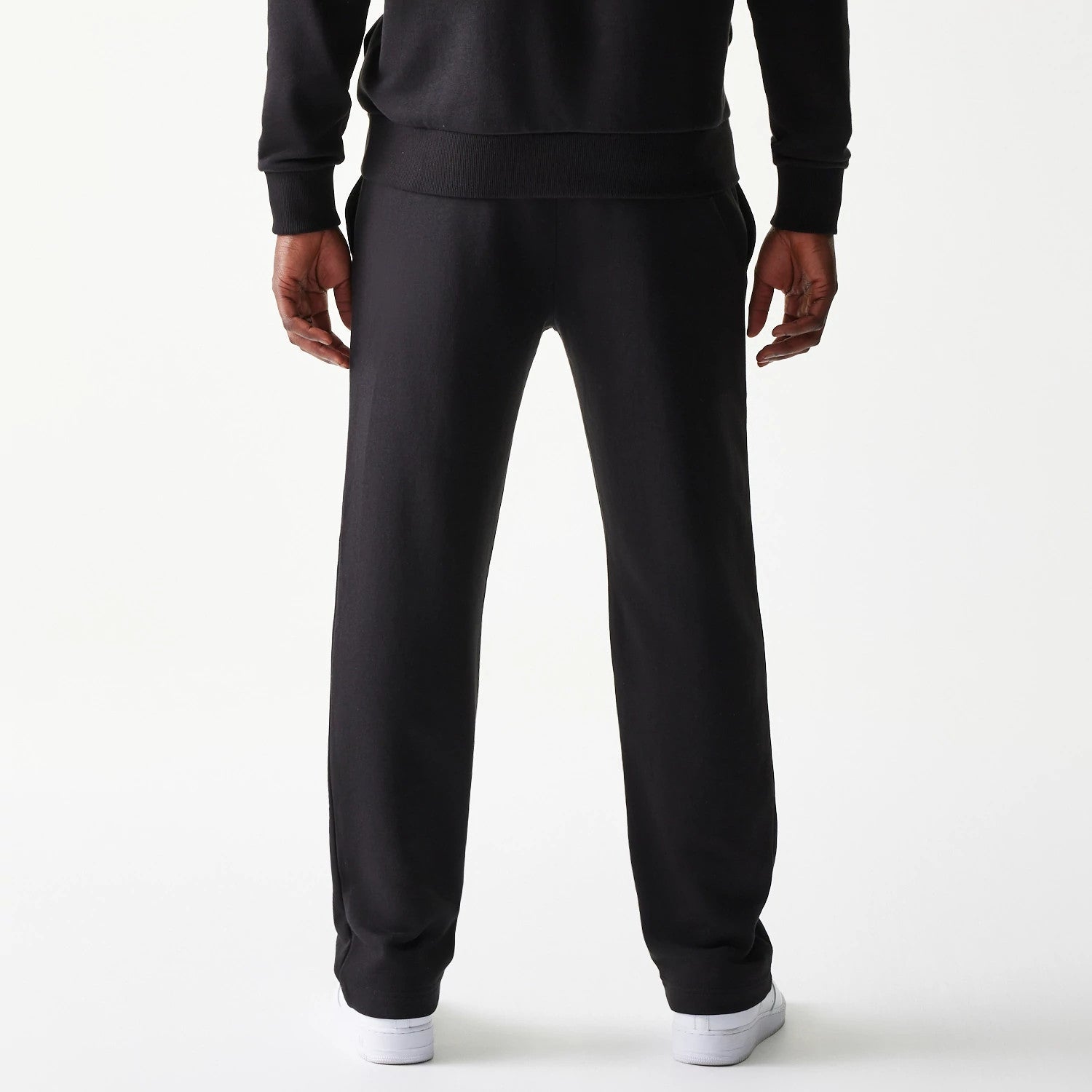 Chicago Bulls NBA Black Straight Leg Joggers-kentox