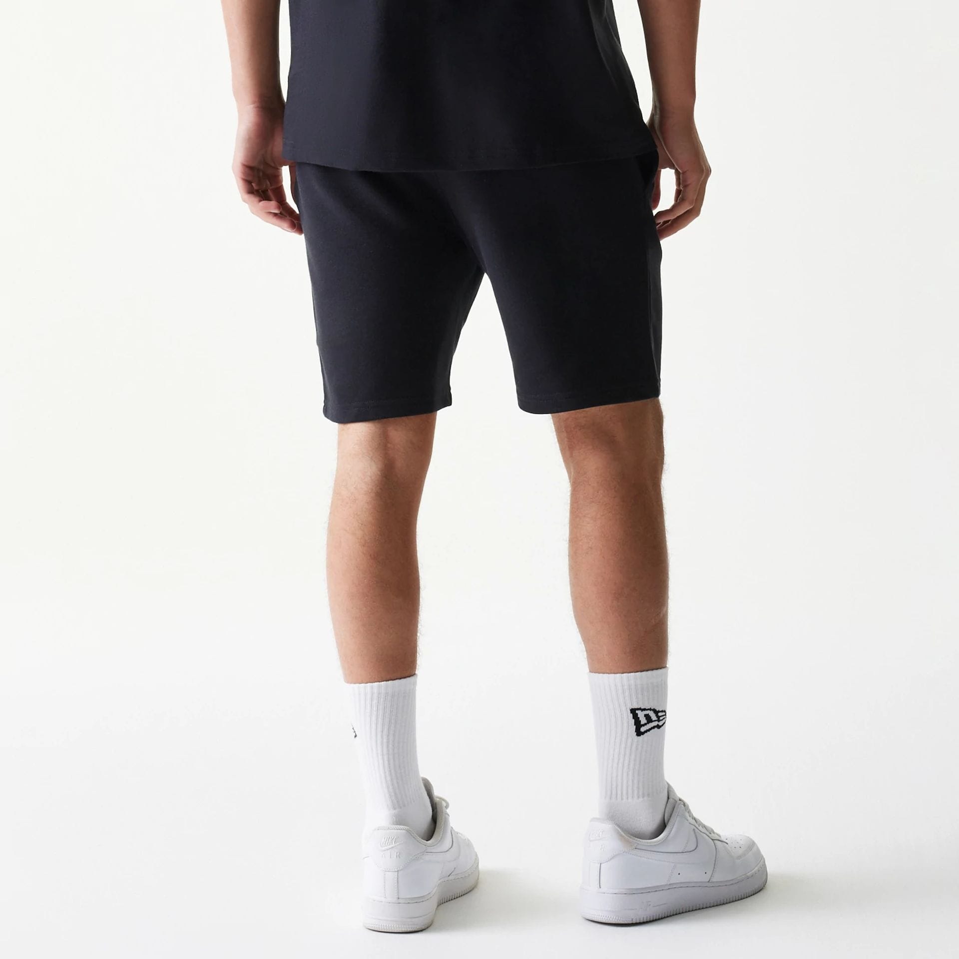 Chicago Bulls NBA League Essential Black Shorts-kentox