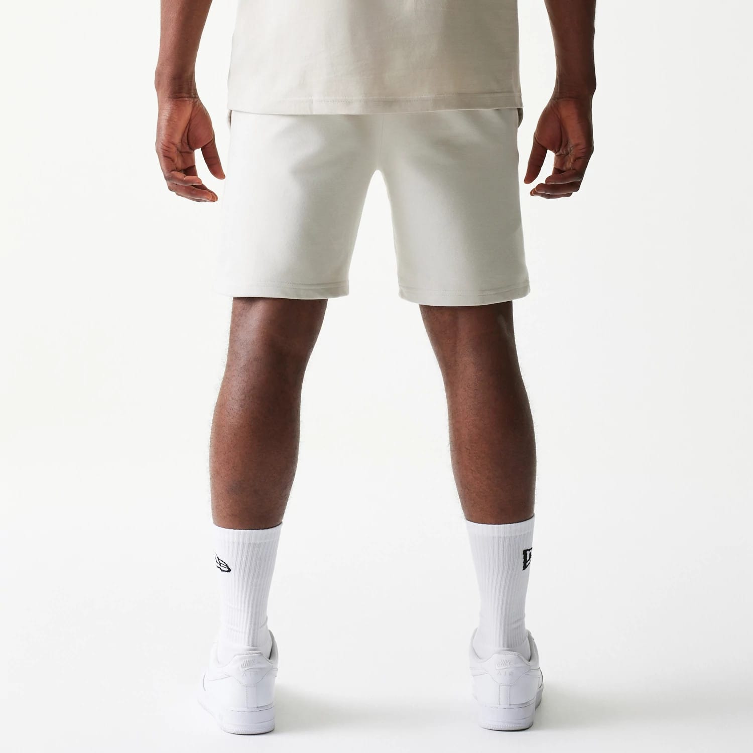 LA Lakers NBA League Essential Cream Shorts-kentox