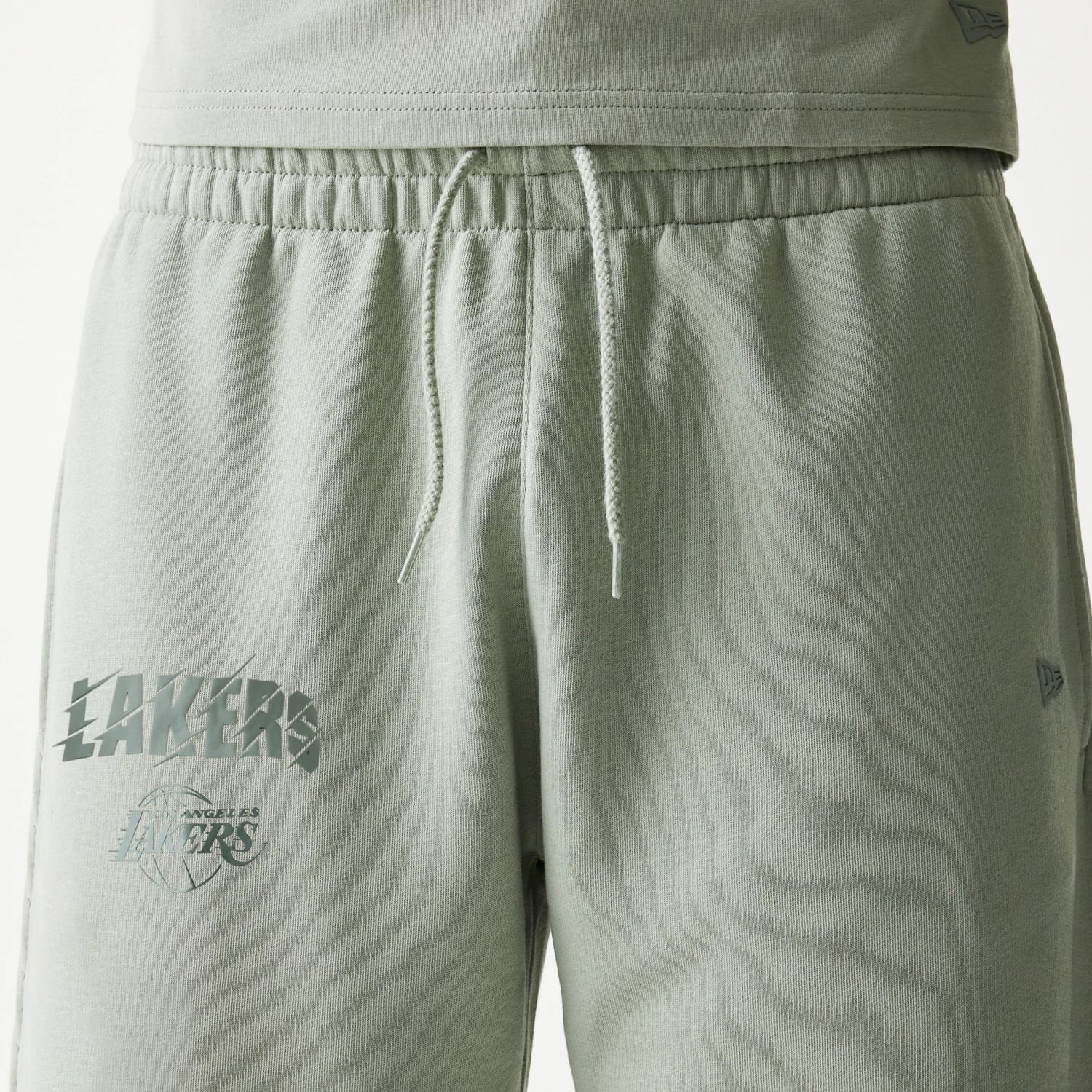 LA Lakers NBA Pastel Green Shorts-kentox