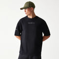 New Era Tech Black Oversized T-Shirt-kentox