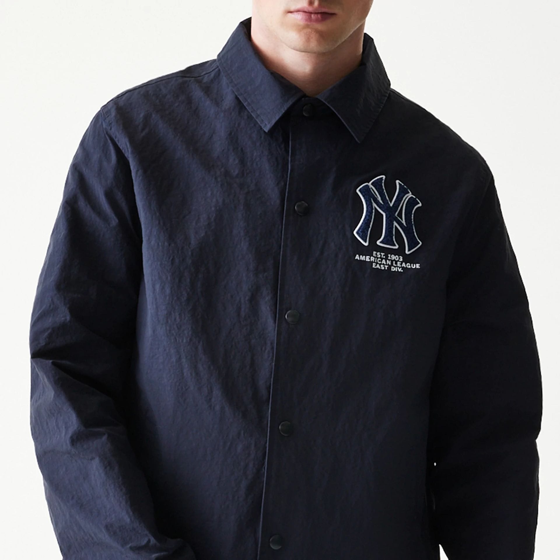 New York Yankees MLB Coaches Navy Jacket-kentox