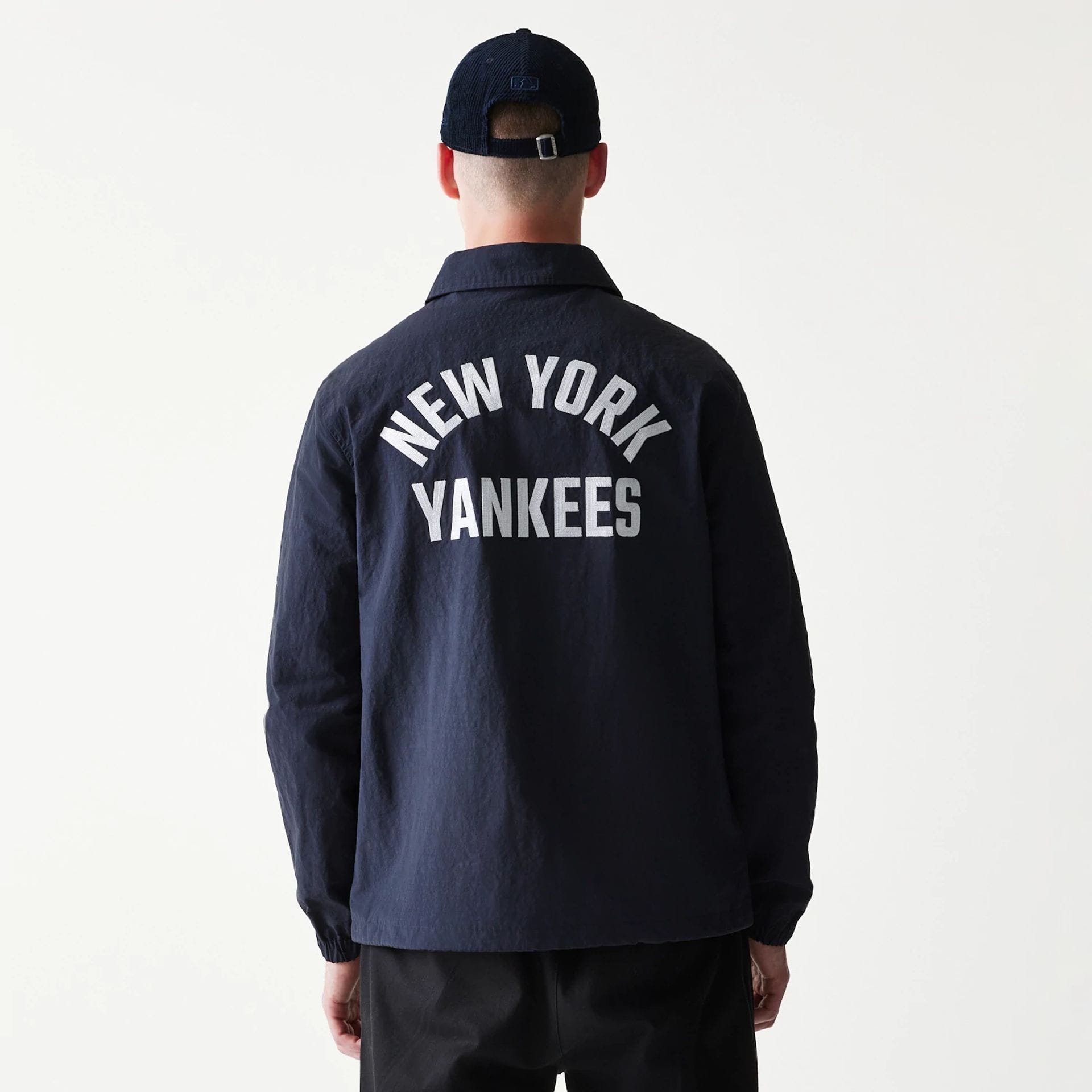 New York Yankees MLB Coaches Navy Jacket-kentox