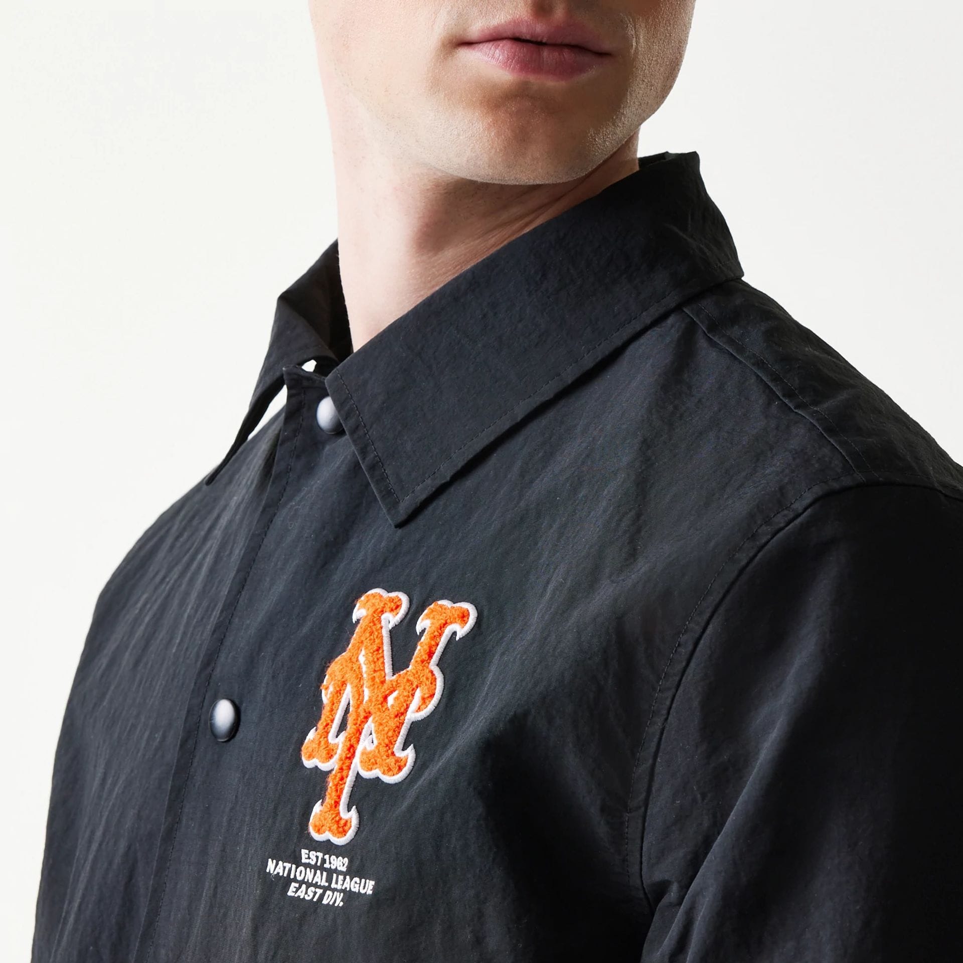 New York Mets MLB Coaches Black Jacket-kentox