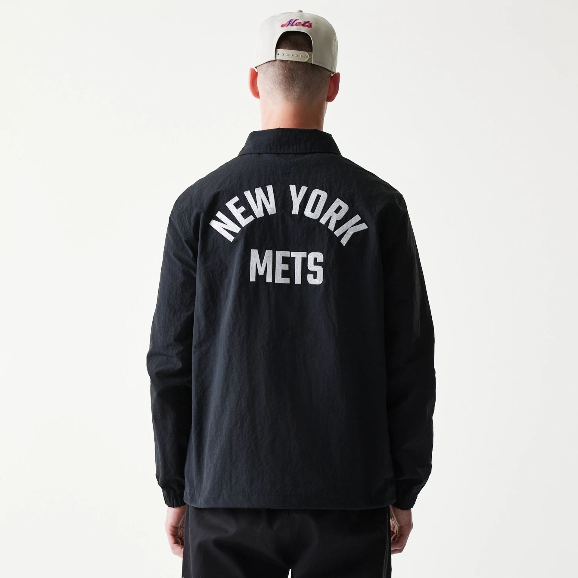 New York Mets MLB Coaches Black Jacket-kentox