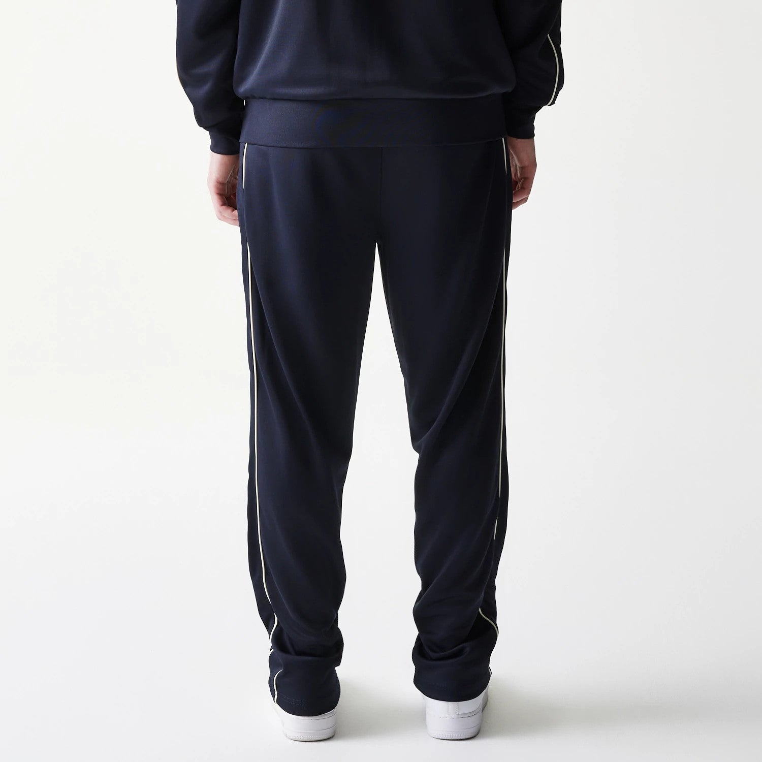 New York Yankees MLB Piping Navy Straight Leg Joggers-kentox