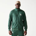 LA Dodgers MLB Piping Dark Green Track Jacket-kentox