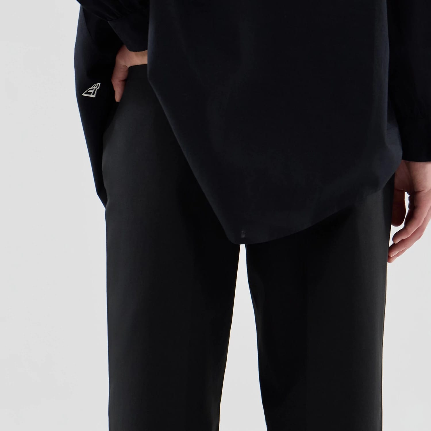 New York Yankees Womens MLB Black Chino Trousers-kentox
