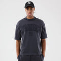 New York Yankees MLB Washed Black T-Shirt-kentox