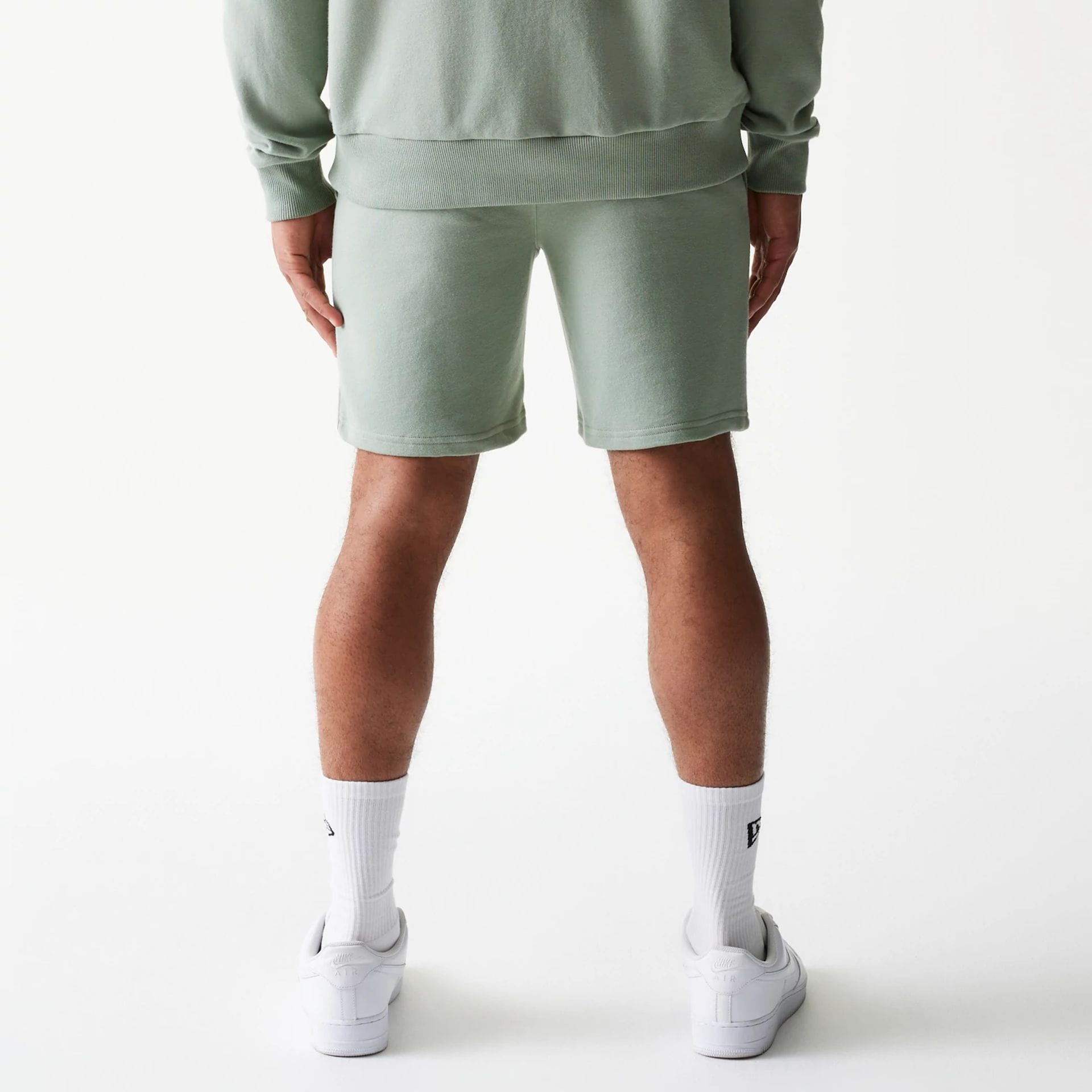 LA Dodgers MLB League Essential Midi Pastel Green Shorts-kentox