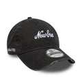 New Era Pigment Wash Black 9TWENTY A-Frame Cap-kentox