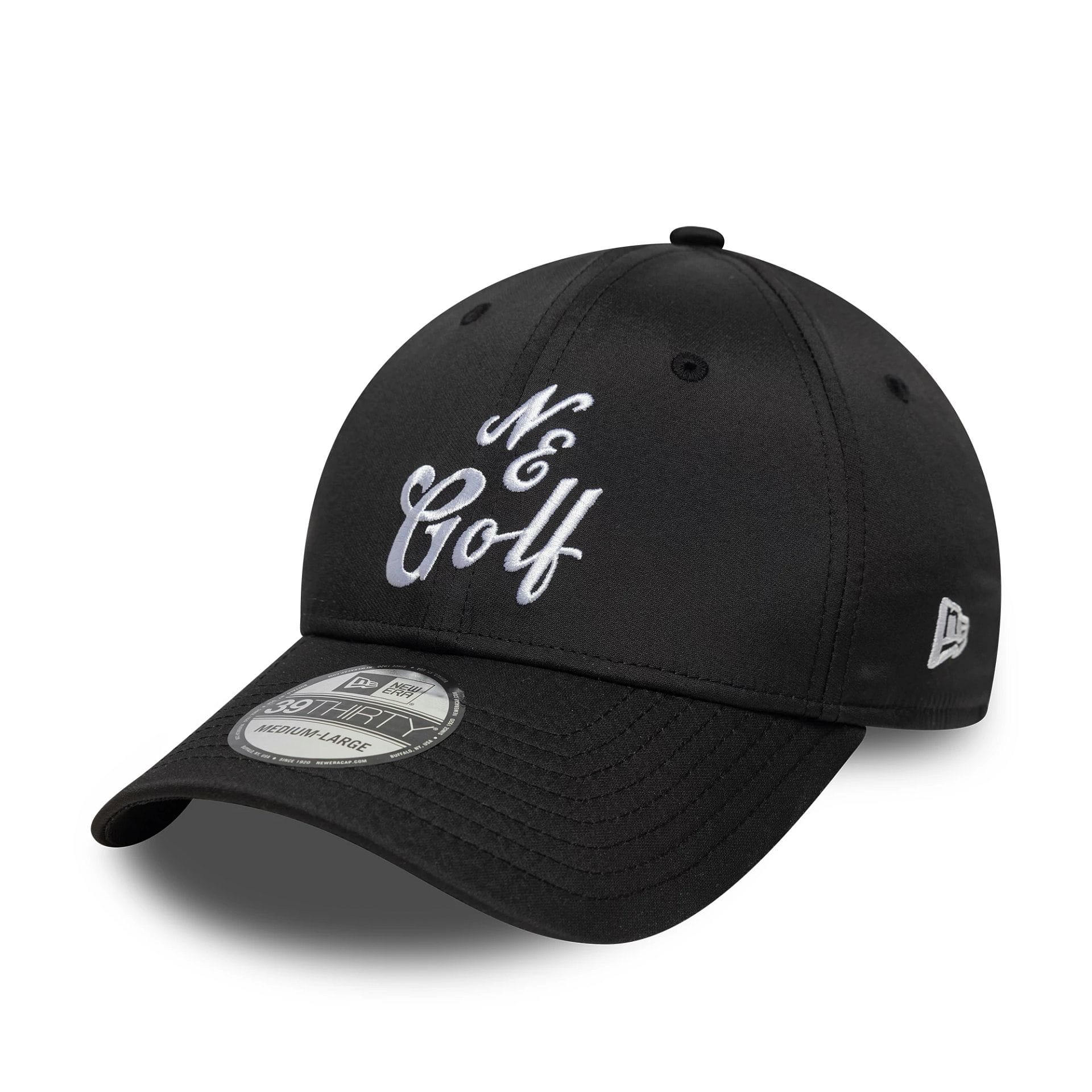 New Era Technical Black 39THIRTY Stretch Fit Cap-kentox