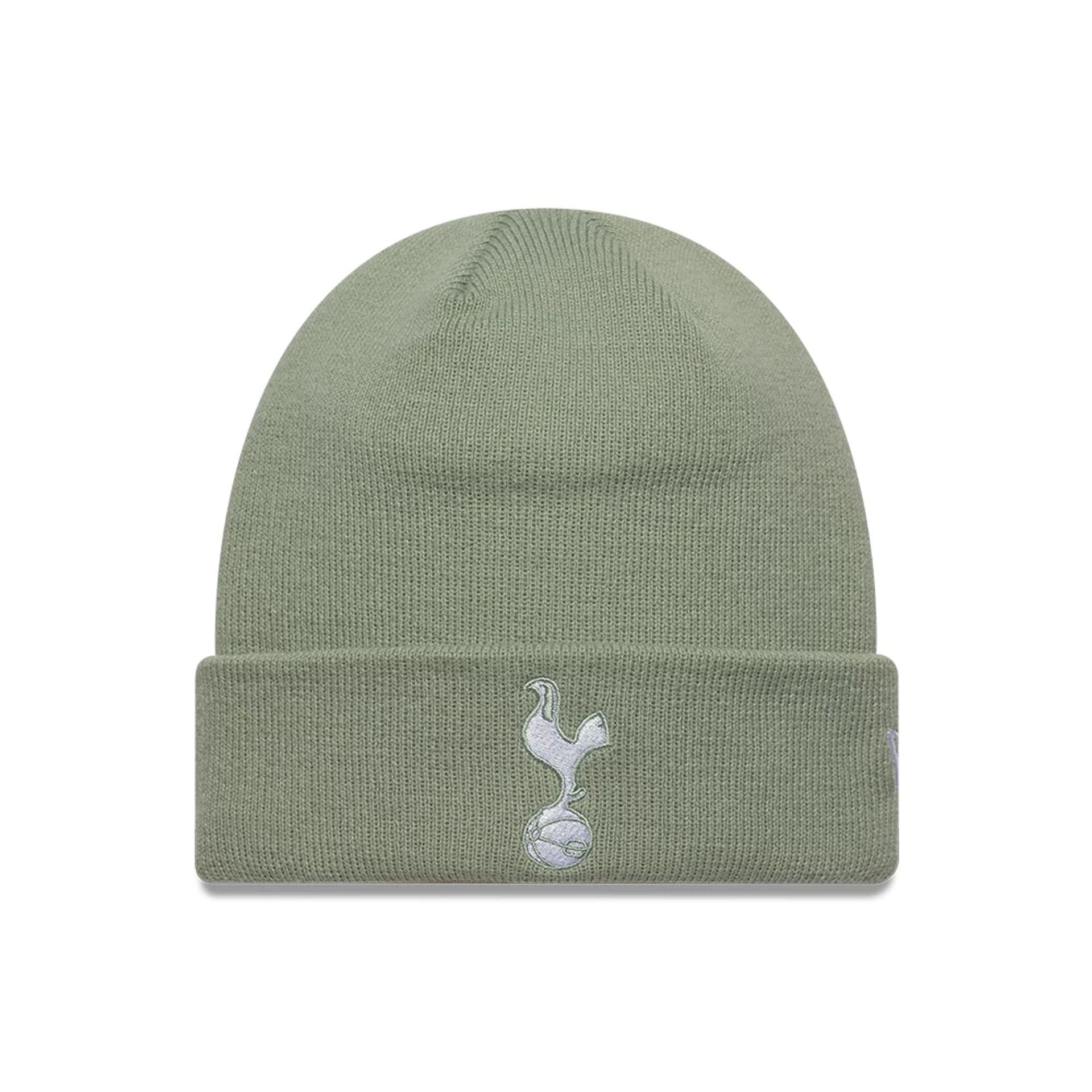 Tottenham Hotspur FC Pastel Green Cuff Knit Beanie Hat-kentox