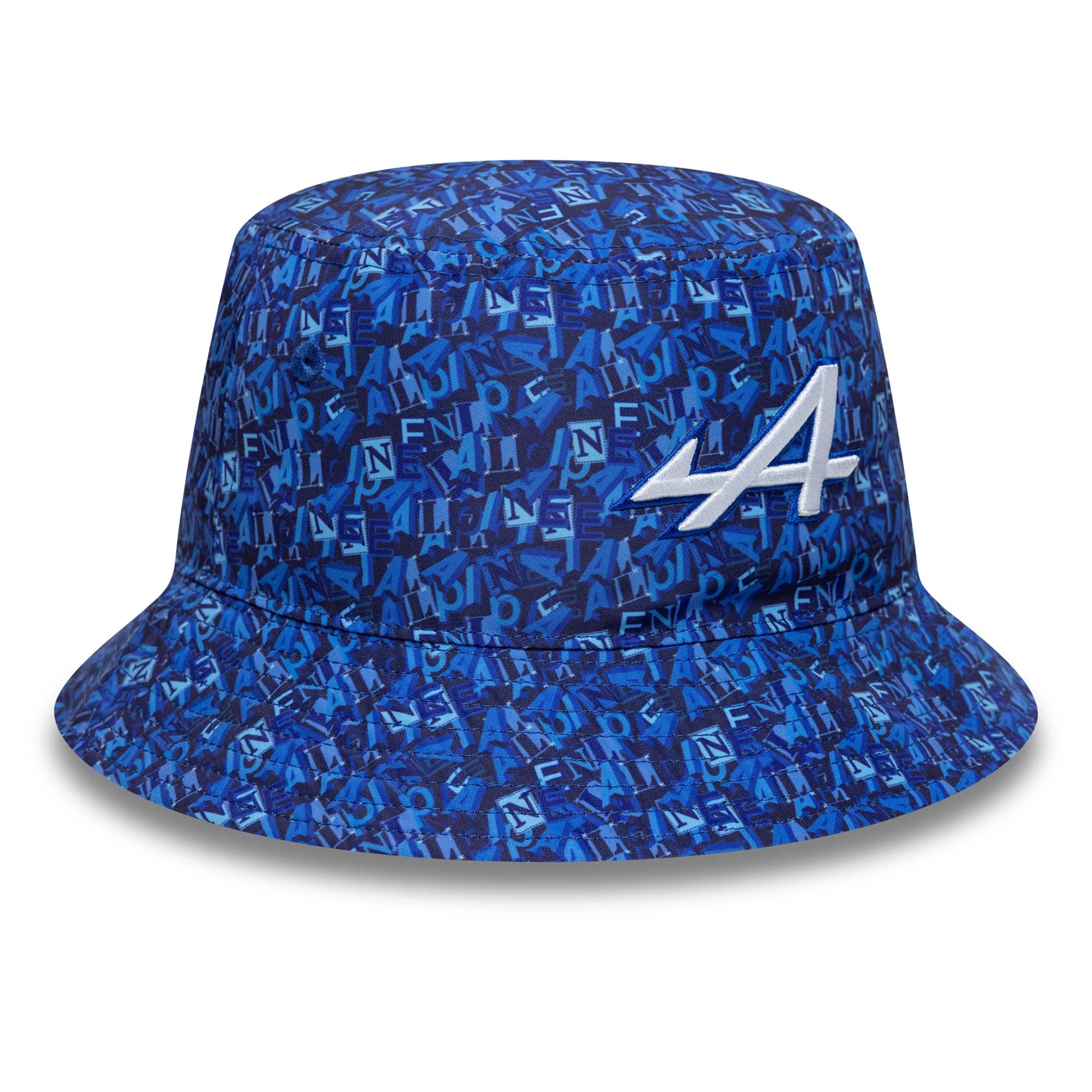 Alpine Racing All Over Print Navy Bucket Hat-kentox