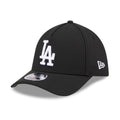 LA Dodgers MLB Black 39THIRTY M-Crown A-Frame Stretch Fit Cap-kentox